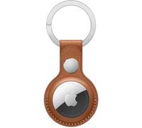 Coque Airtag Leather Key Ring pour AirTag Saddle Brown Apple Marron