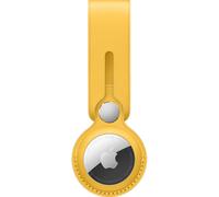 Coque Airtag Leather Loop AirTag Meyer Lemon Apple Jaune