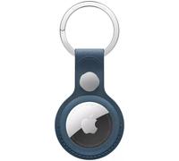 Coque Airtag Porte-clés en tissage fin AirTag Bleu Pacifique Apple Bleu