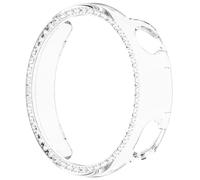 Coque ajourée à simple rangée de diamants pour Xiaomi Watch S4 41mm Transparent