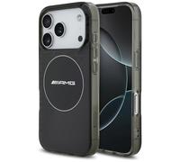 Coque AMG Double Layer Transparent MagSafe pour iPhone 17 Pro, noire