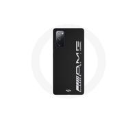 Coque - Amg - Samsung Galaxy S20 FE - Noir - Logo - Carbone Texture