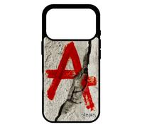 Coque Anarchie Telephone Pour Iphone 17 Pro Silicone Cass¿ Mobile Graffeur Graffiti Fissure Peinture Justice Punk Revolte Metal Tag