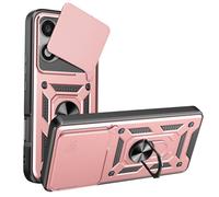 Coque Anneau - AVIZAR - Honor 400 Lite - Protection intégrale - Bague de maintien - Rose Champagne