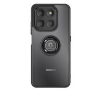 Avizar Coque pour Honor 400 Smart – Anneau magnétique rotatif, finition givrée – Noir