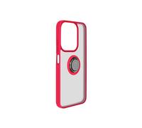 Avizar Coque pour Redmi 15C avec Support Anneau et Fixation Magnétique Rouge