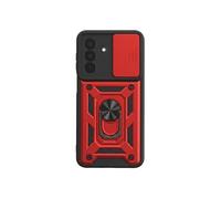 Coque Anneau pour Galaxy A27, Cache Caméra Coulissant et Bague Magnétique /