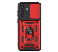 Coque Anneau pour Galaxy A37, Cache Caméra Coulissant et Bague Magnétique /