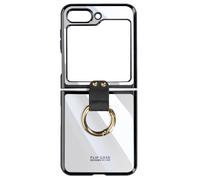 Coque anneau pour Samsung Galaxy Z Flip 5 Polycarbonate Noir