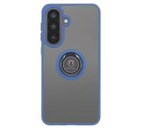 Coque Anneau pour Samsung Galaxy A57 Protection Renforcé avec Bague Magnétique Bleu