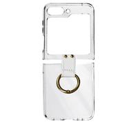 Coque anneau pour Galaxy Z Flip 5 Silicone série Ring Case Transparent
