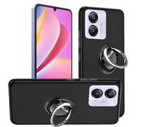 Coque Anti Casse Protection Compatible with Blackview Color 8 / Oscal Modern 8 et 1*Anneau Coque de Protection Compatible with Color 8 / Oscal Modern 8 étui Housse Etui Protection Antichoc,Black