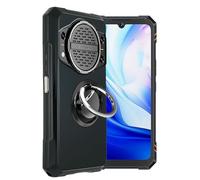 Coque Anti Casse Protection Compatible with Cubot Kingkong Power 3 et 1*Anneau Coque de Protection Compatible with Cubot Kingkong Power 3 étui Housse Etui Protection Antichoc,Black