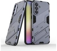 Coque Anti-Chute Pour Samsung Galaxy A56 5g / A36 5g - Pc+Tpu Gris, Protection Qualité Militaire (Mil-Std), Support Invisible Intégré Portrait/Paysage & Compatible Aimant Voiture