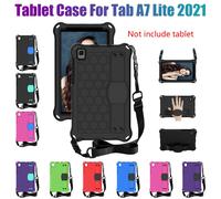 Coque Anti Chute Pour Tablette Samsung Galaxy Tab A7 Lite 8.7 2021 T220/T225, Support Pour Bureau