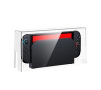 Coque anti-poussière en acrylique, compatible avec Nintendo Switch 2, coque transparente anti-poussière pour station de charge, protection intégrale étanche, facile à nettoyer, coque à assembler