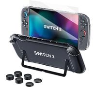 Coque Anti Rayures et Absorbe les Chocs pour Nintendo Switch 2 HEYSTOP Slim Design Creux Compatible avec Nintendo Switch OLED Modèle 2025 Dernière Version
