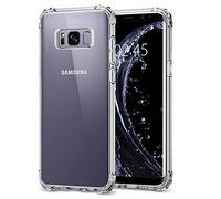 Coque Anti-Shock pour Samsung Galaxy S8, TPU Transparent en Silicone Antichoc