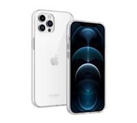 Coque antibactérienne hybride invisible pour iPhone 12 Pro Max, Transparente