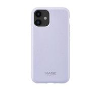 Coque antibactérienne vegan bio 100 % zéro déchet pour Apple iPhone 11, Violet Açaï