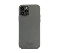 Coque antibactérienne vegan bio 100 % zéro déchet pour Apple iPhone 12/12 Pro, Gris Lave