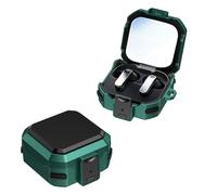 Coque antichoc avec boucle de suspension pour écouteurs Sam-Sung Buds4/Buds4Pro, compatible avec Buds 4/Buds 4Pro (vert)