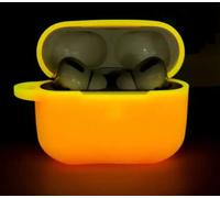 Coque Antichoc en Silicone pour Airpods Pro 2e génération (2022) (Orange Phosphorescent)