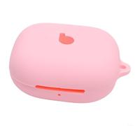 Coque antichoc en silicone pour Beats Powerbeats Pro 2 avec ajustement sécurisé et mousqueton pour une meilleure protection et utilisation des ports (orange)