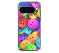 Coque antichoc en silicone pour Google Pixel 10 Pro XL 5G Motif Smile dessins