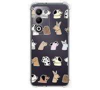 Coque antichoc en silicone pour OPPO A5m / A5 4G / 5G design chiens dessins