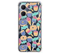 Coque antichoc en silicone pour OPPO A5x Motif bonbons 02 dessins