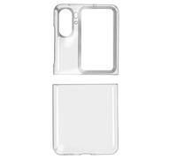 Avizar Coque Antichoc en Silicone pour Oppo Find N2 Flip Transparent
