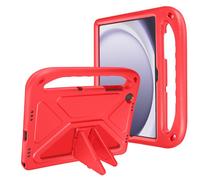 Avizar Coque antichoc enfant pour Samsung Tab A9 Plus – poignée et support Rouge