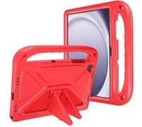 Avizar Coque antichoc enfant pour Samsung Tab A9 Plus – poignée et support Rouge
