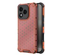 Coque Antichoc Honor 400 Lite avec coins renforcés et design alvéoles Rouge