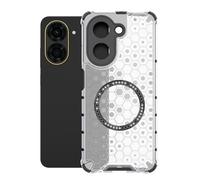 Coque Antichoc Magnétique En Miel Pour Redmi A5 4g / Poco C71, Blanc