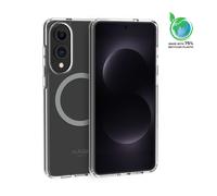 Coque antichoc magnétique invisible Fabriqué Avec du 75% Plastique Recyclé pour Samsung Galaxy S25 Edge 5G, Transparente