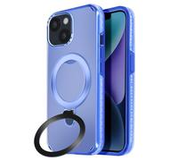 Coque Antichoc - MagSafe - iPhone 14 et 13 - Support Pliable - Bleu - Bimatière