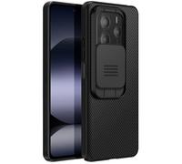Coque Antichoc - Nillkin - Xiaomi Redmi Note 14 5G - Noir - Cache Caméra Coulissant - Antidérapant