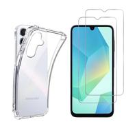 Coque antichoc pour Samsung Galaxy A16 4G / A16 5G et 2 Verres Trempé Film Protection Ecran Phonillico®