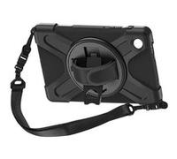 Coque Antichoc pour Galaxy Tab A9 Béquille Support et Poignée rotative Akashi Noir Noir G