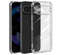 Coque Antichoc pour Google Pixel 9 et 9 Pro Coins Renforcés Transparent