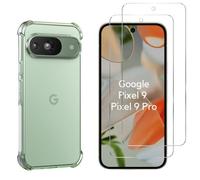 Coque antichoc pour Google Pixel 9 / Pixel 9 Pro et 2 Verres Trempé Film Protection Ecran Phonillico®