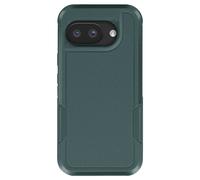 Coque Antichoc pour Google Pixel 9a Renforcée Rigide Contour Silicone Vert Foncé