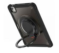Coque Antichoc pour iPad Air 11 M4 2026 avec Poignée Support et Bandoulière Noir / Transparent