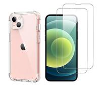 Coque antichoc pour iPhone 13 MINI et 2 Verres Trempé Film Protection Ecran Phonillico®