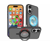 Coque antichoc pour iPhone 16 Plus compatible MagSafe avec support 360° - XCase