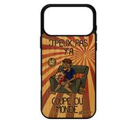 Coque Antichoc Pour Iphone 17 Pro Max Bois Silicone J'peux Pas Y'a Coupe Du Monde Handball Je Rugby Comique Telephone Mobile