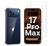 Coque antichoc pour iPhone 17 PRO MAX et 2 Verres Trempé Film Protection Ecran Phonillico®