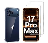 Coque antichoc pour iPhone 17 PRO MAX et 2 Verres Trempé Film Protection Ecran Phonillico©